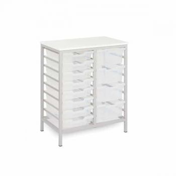 16 Shallow Metal Tray Unit 