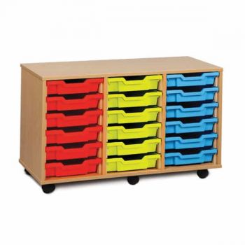 Monarch - 18 Shallow Classroom Storage Unit 