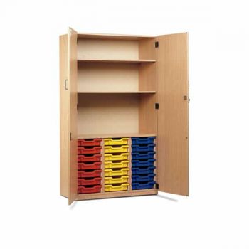 Monarch - 21 Shallow Tray Storage Cupboard