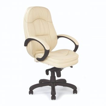 NAUTILUS - Brighton Executive Brown Leather Office Chair