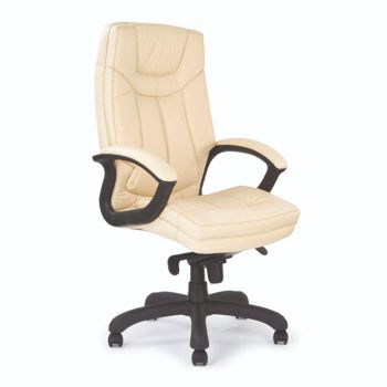 NAUTILUS - HUDSON Executive Burgundy Leather Office Chair