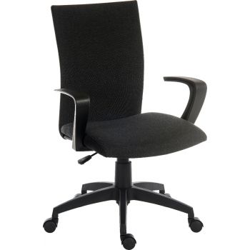 WORK - Black Fabric Office Chair 