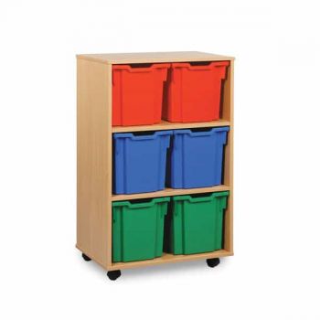 Monarch - 6 Jumbo Tray Classroom Storage Unit