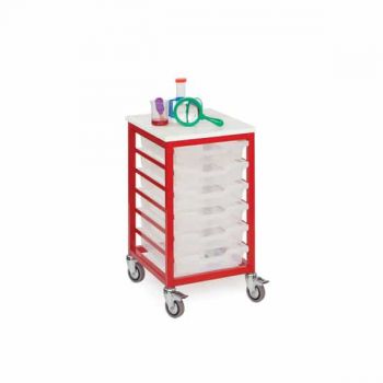 6 Shallow Metal Tray Unit 