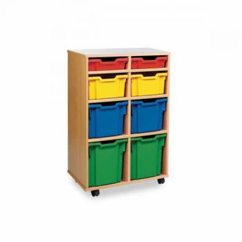 Monarch - 8 Variety Tray Classroom Storage Unit