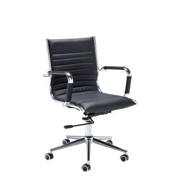 NEXT DAY - BARI - Medium Back Leather Office Chair