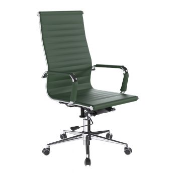 NAUTILUS - AURA High Back  Executive Forest Green Leather Office Chair