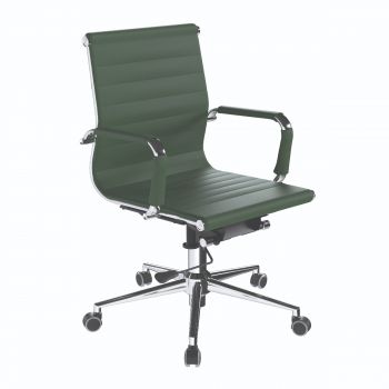 NAUTILUS - Aura Executive Green Leather Office Chair