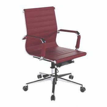 NAUTILUS - Aura Executive Tan Leather Office Chair