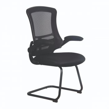 NAUTILUS - Luna Cantilever Mesh Office Chair with Black Frame