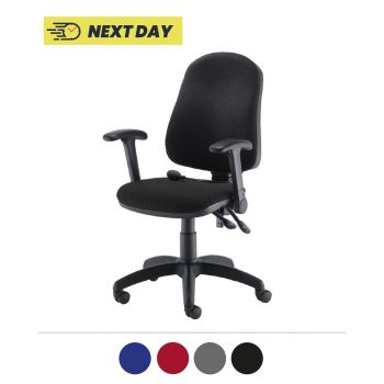 NEXT DAY - MAXI ERGO - Posture Office Chair with Folding Arms