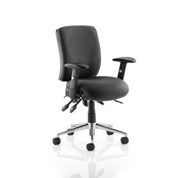 NEXT DAY - Chiro Medium Back Office Chair With Arms