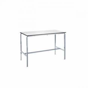 Metaliform - Crush bent Art, Craft and Laboratory Table with a Spray PU Edge