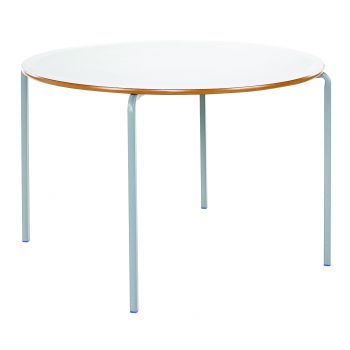 Metalliform - Circular Crush Bent Classroom Table - MDF Edge
