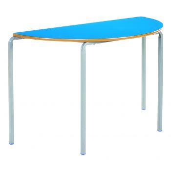 Metalliform - Semi Circular Crush bent Classroom Table - MDF Edge
