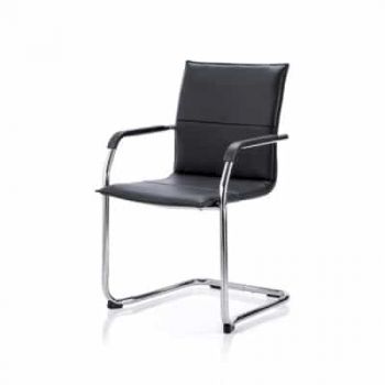 Echo Leather Cantilever Office Chair