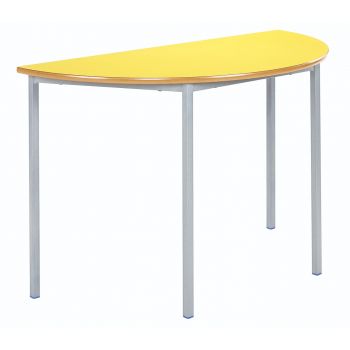 Semi Circular Fully Welded Classroom Table