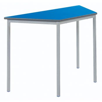 Metalliform - Trapezoidal Fully Welded Classroom Table - Spray PU Edge