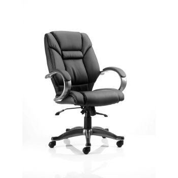 NEXT DAY - Galloway Executive Leather Office Chair with Arms