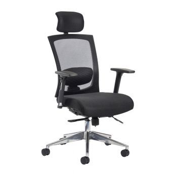 GEMINI - Mesh Back Executive Office Chair with Headrest