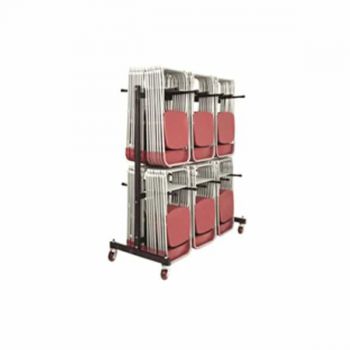 MOGO - Double Height Chair Trolley - 3 Bays