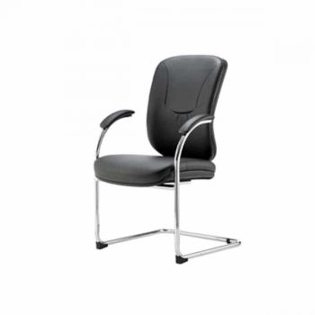 Mirage Visitor Leather Chair with Arms
