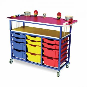 Multi Purpose Music Trolley 