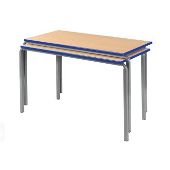 Rectangular Crushbent Classroom Table - Spray PU Edge