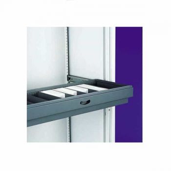 Roll Out Slotted Drawer with Brackets
