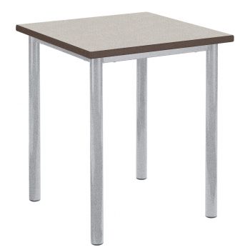 Metalliform - RT45 Square Fully Welded Classroom Table - Spray PU Edge
