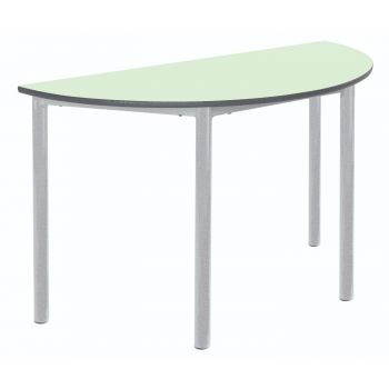 Metalliform - RT45 Semi Circular Fully Welded Classroom Table - Spray PU Edge
