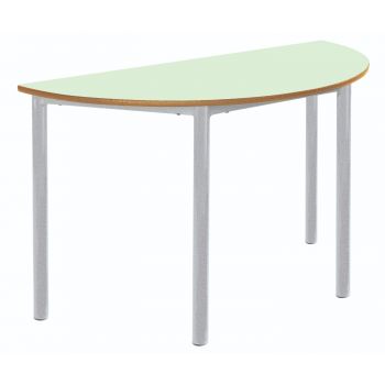 Metalliform - RT45 Semi Circular Fully Welded Classroom Table - MDF Edge