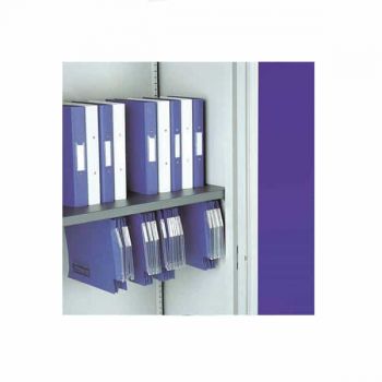 Silverline - Plain Shelf with Suspended Filing Rail