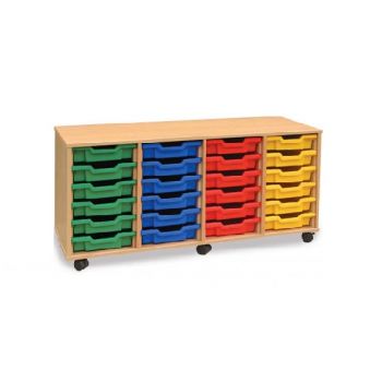 Monarch - Classroom 24 Shallow Tray Classroom Storage Unit 