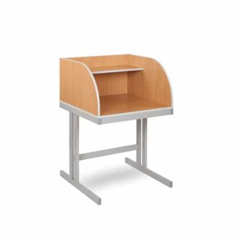 Monarch - Study Carrel with Cantilever Legs 
