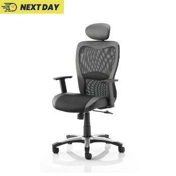 NEXT DAY - Victor II Mesh Office Chair Headrest 
